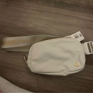 Brand new lululemon light blue / baby blue belt bag